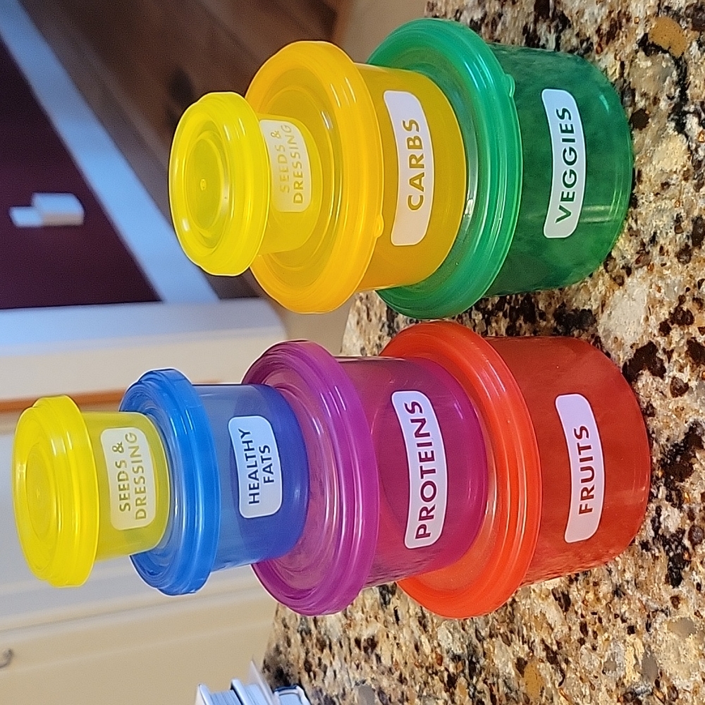 Portion Control Containers, like new